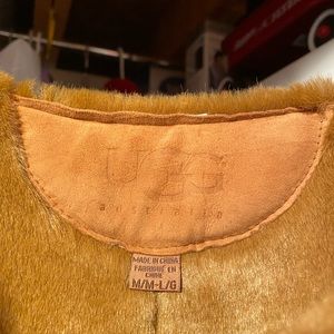 UGG Shearling Cape w/ Pockets
